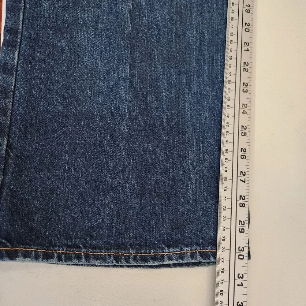 Cremeux Jeans Mens Size 38 X 30 Relaxed Fit Blue Denim